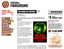 Tablet Screenshot of footballfairground.com